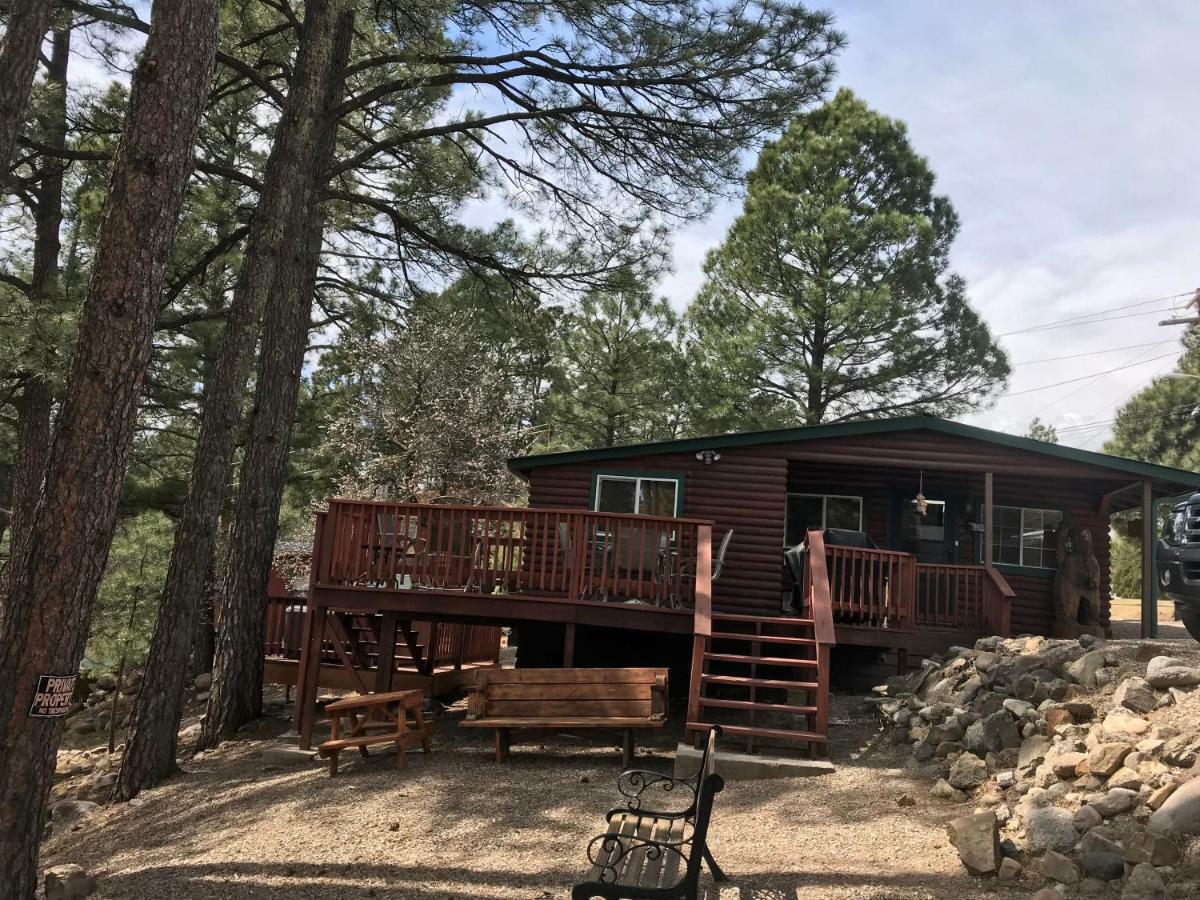 Gonzales Cozy Little Bear Cabin Ruidoso Extérieur photo