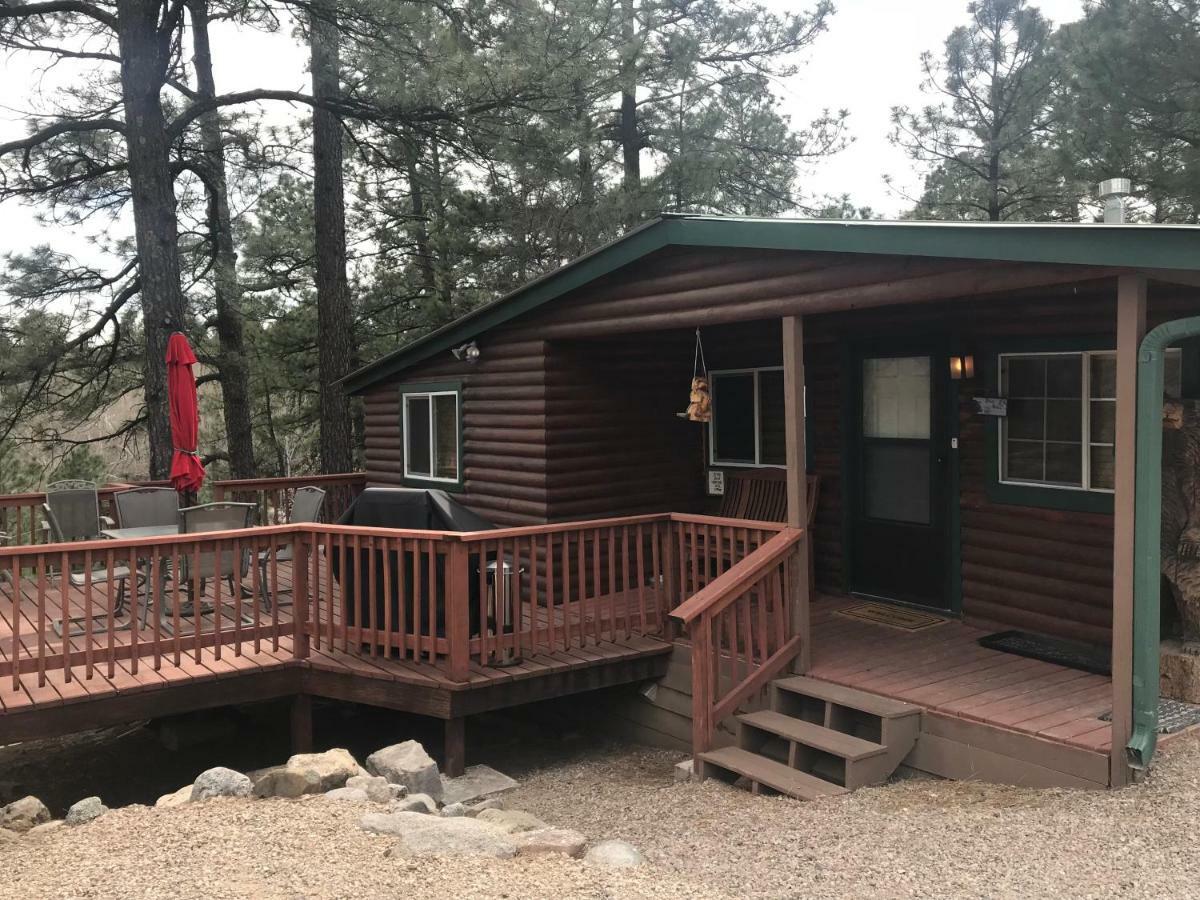 Gonzales Cozy Little Bear Cabin Ruidoso Extérieur photo