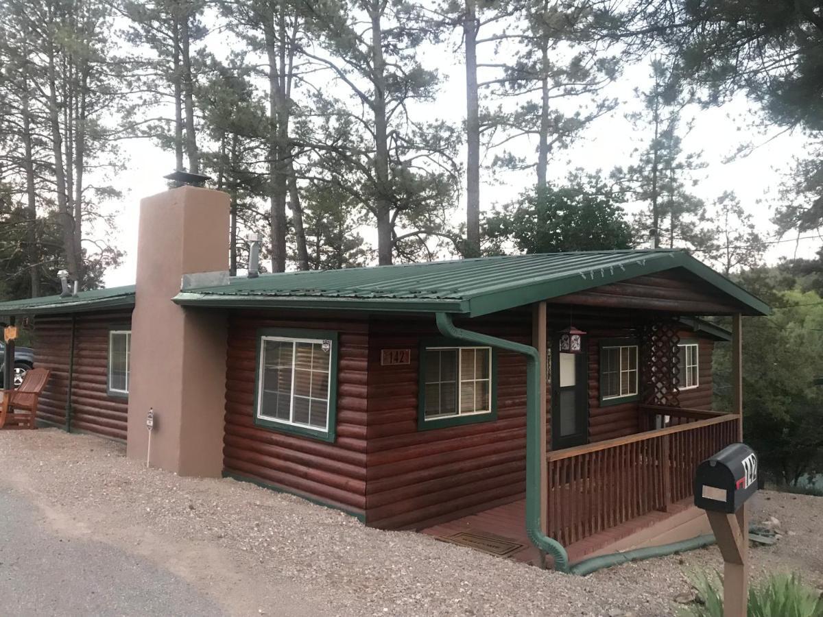 Gonzales Cozy Little Bear Cabin Ruidoso Extérieur photo