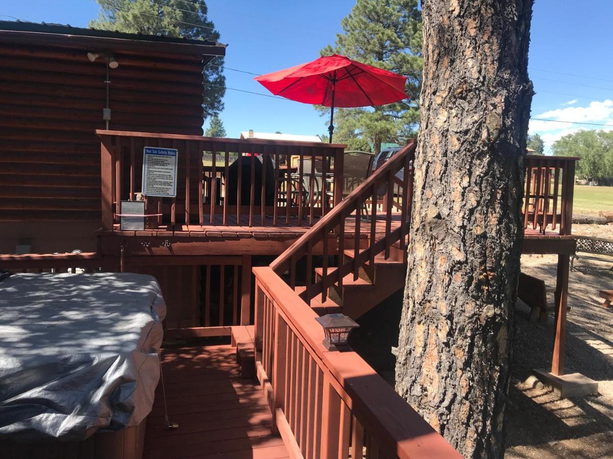 Gonzales Cozy Little Bear Cabin Ruidoso Extérieur photo