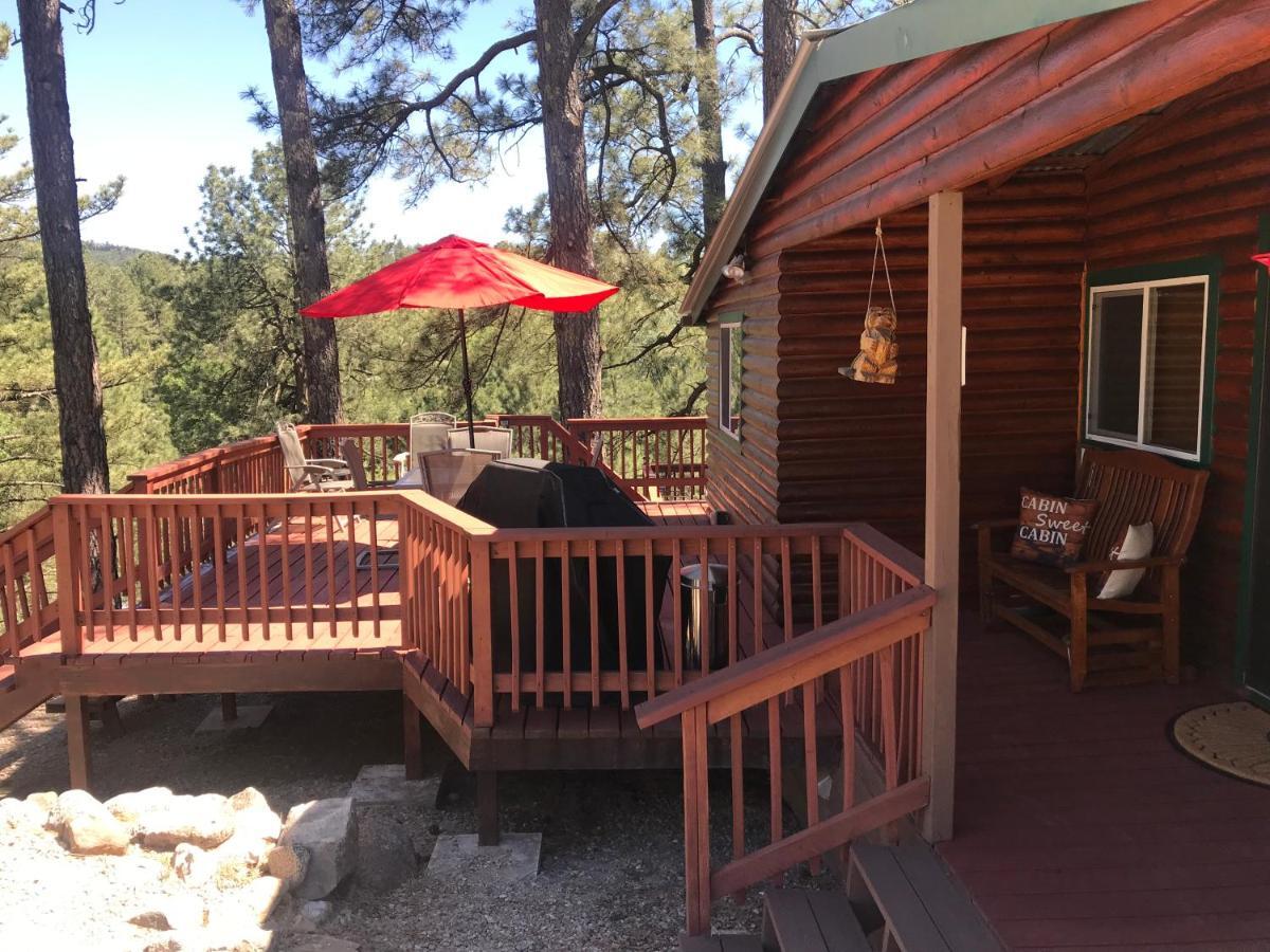 Gonzales Cozy Little Bear Cabin Ruidoso Extérieur photo